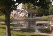 The Cafe and Lake